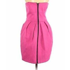 Cynthia Steffe Strapless Pink Dress